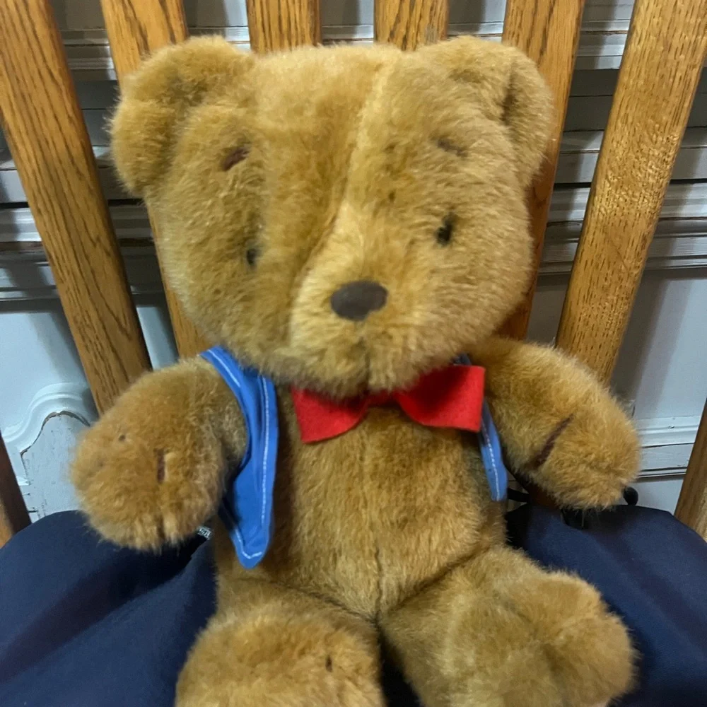 Sanrio vintage tippy the bear π» Brown Stuffed Bear/ hello kitty and friends. - Picture 1 of 7